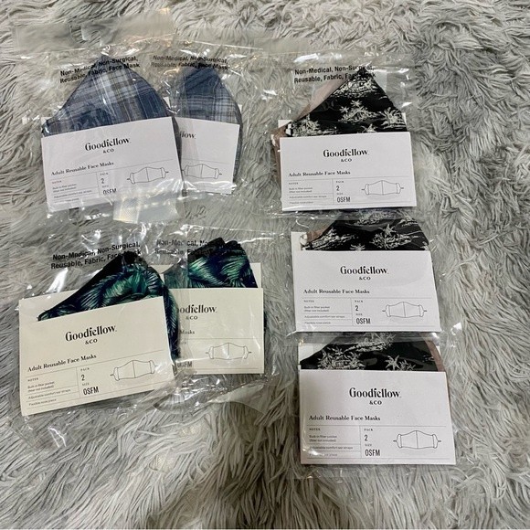 Goodfellow & Co Accessories Goodfellow Co Adult Reusable Face Masks